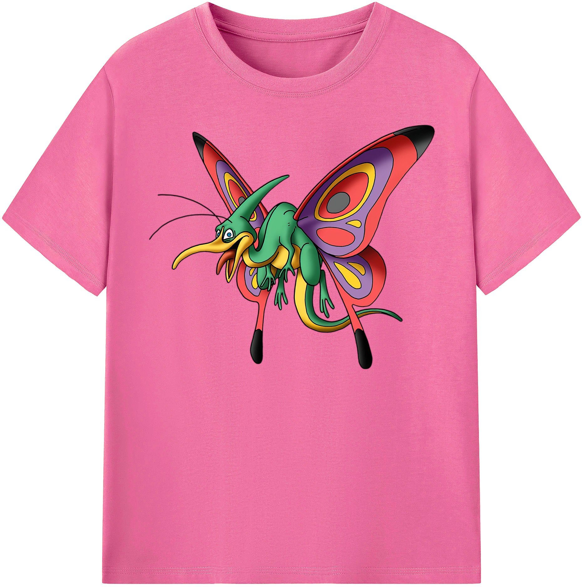 （画像用） ドラゴンクエスト Doragon Kuesuto Dragon Quest レディースカジュアルプリントTシャツ（綿100％）